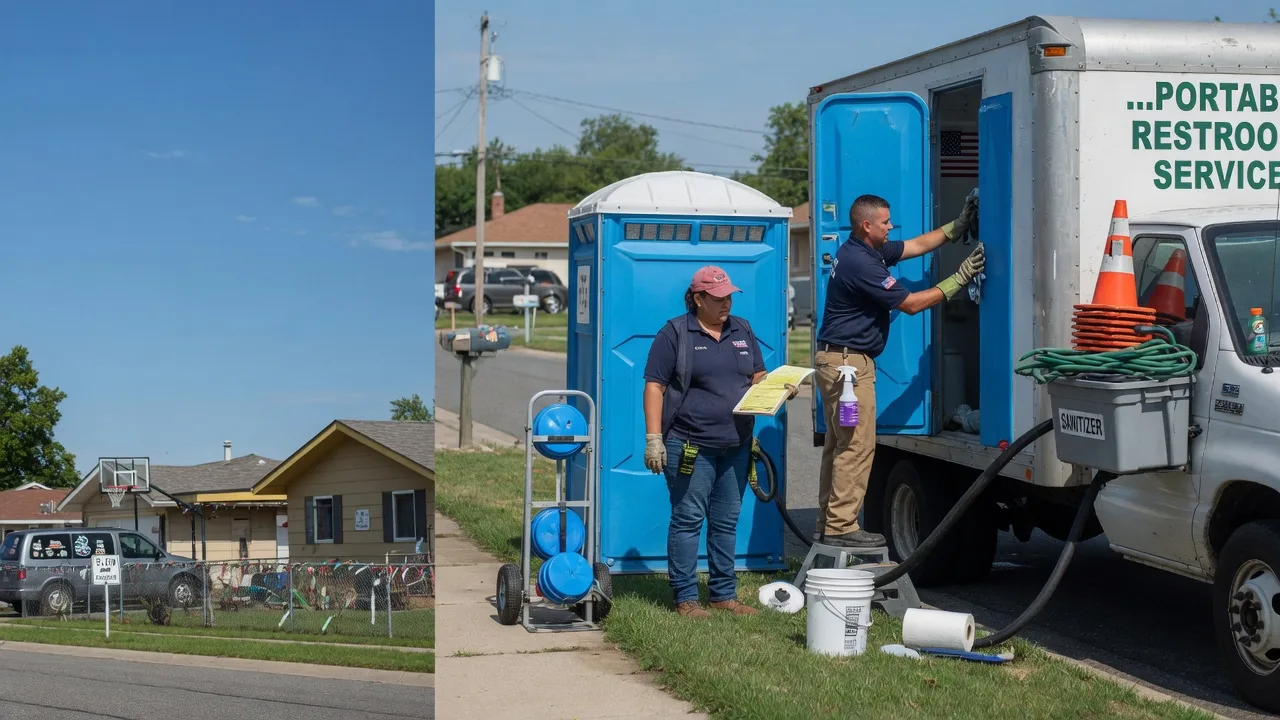 Portable Toilet Rental in Brecksville, OH near me